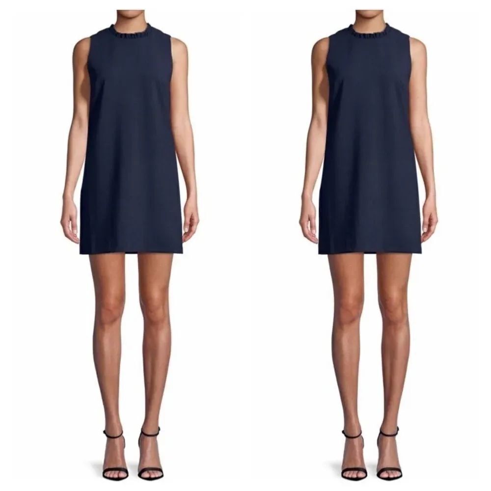 French Connection Navy Shift Dress Sz2